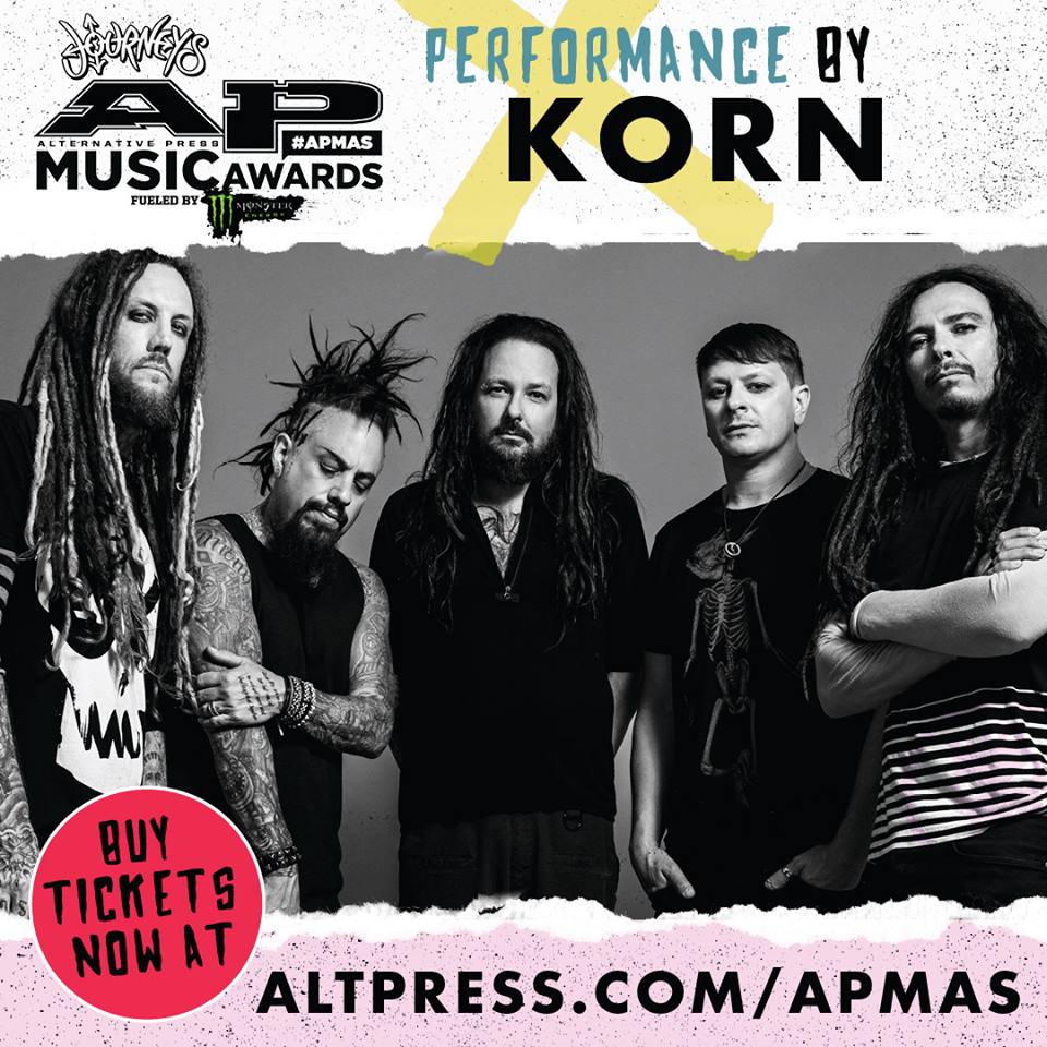 Korn en Journeys Alternative Press 2017